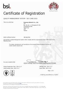 ISO13485 Medical Devices Quality Management System