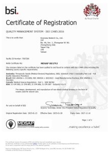 MDSAP Medical Device Quality Management System